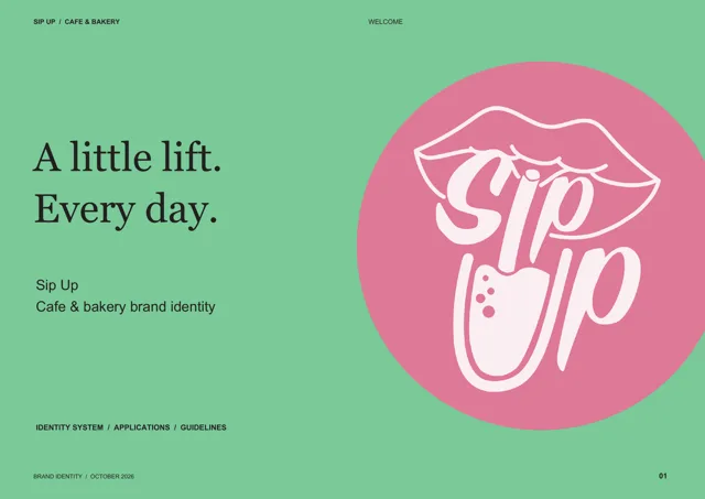 Sip Up — Branding and Logo Design