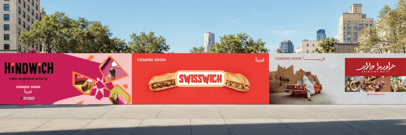 Hindwich, Swisswich & Shawarma Harat — Creative Ad Design